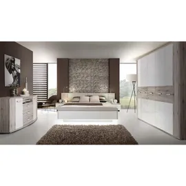 Forte Rondino 180 x 200 cm Beige/Weiß
