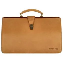 Greenland Nature Doktorkoffer Leder 40 cm cognac