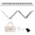 Carry-On BLACKSTAR Zusammenklappbares, tragbares Klavier von Blackstar | 88 Tasten Tragbares Klavier mit eingebautem USB-Akku und MIDI über USB 128 Klänge Klaviertastatur 1,6kg, 33cm, BA203010