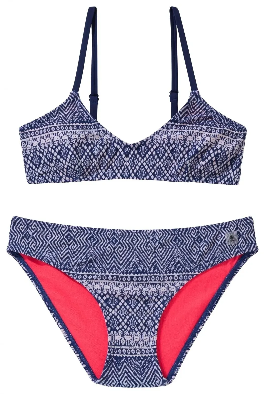 Firefly Kinder Bikini Mädchen-Bikini Tomma blau petrol - 116