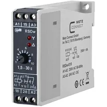 BTR Netcom Metz Connect 11016141280417 RSDw-E10 Stern-Dreieck-Relais 230 V/AC 1 St. 1 Wechsler