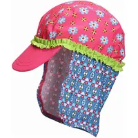 Playshoes UV-Schutz Schirmmütze Blume pink, 51 cm