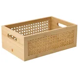 RIG-TIG Aufbewahrungsbox Bamboo Box 20 x 30 cm 1-tlg. Braun