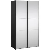 Tvilum Schiebetürenschrank Como 120 x 220 x 0 cm Schwarz
