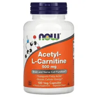 NOW Foods Acetyl L-Carnitine 500 mg Kapseln 100 St.