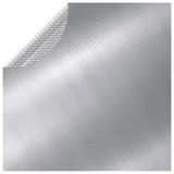 vidaXL PE Poolabdeckung 549 cm silber