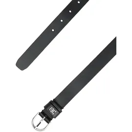 Tommy Hilfiger Damengürtel Leder schwarz 80 cm