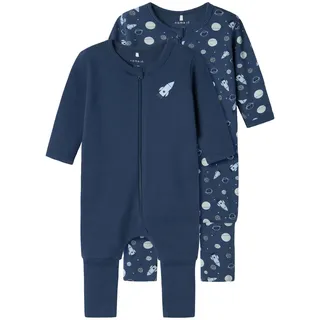 NAME IT Dark Space Schlafanzug 2 Einheiten Dark Denim 24 Monate