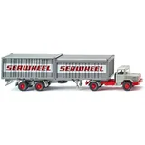 Wiking Magirus Deutz Containersattelzug Seawheel 052402 H0