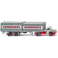 Wiking Magirus Deutz Containersattelzug Seawheel 052402 H0