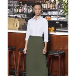 KARLOWSKY Bistro-Servier-Schürze Basic - moss green - onesize
