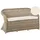 Beliani Gartenbank 150 x 0 x 0 cm Naturfarben