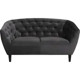 Actona Sofa Ria Stoff Dark Grey 2-Sitzer