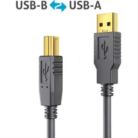 PureLink USB 2.0 Aktiv Kabel - schwarz - 5,0m