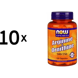 NOW Foods Arginin & Ornithin 500/250 mg Kapseln 100 St.