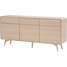 Home Affaire Torsby 180 x 84 x 39 cm Eiche Natur / Braun