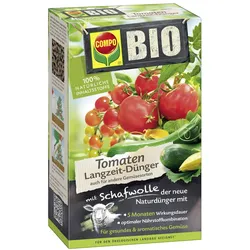 COMPO BIO Tomaten Langzeit-Dünger mit Schafwolle (750 g)