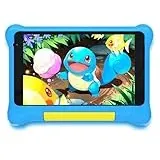 Yicty Kinder Tablet 7 Zoll Android Tablet für Kids 5GB RAM 32GB ROM Kindersicherung IPS HD Bluetooth WiFi Quad Core Dual-Kameras Children's Tablets PC mit Schutzhülle (Blue)