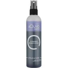 AQUYO Cosmetics Anti Gelbstich Silber Spray 2 Phasen Conditioner 200 ml