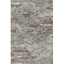 Rasch Textil Vliestapete Factory III 0,40 m x 53 m grau/rot 939330