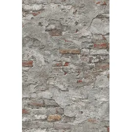 Rasch Textil Vliestapete Factory III 0,40 m x 53 m grau/rot 939330