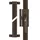 ABUS FOS650 Stangenschloss Braun