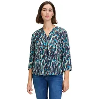 Betty & Co Schlupfbluse mit Print Dark Blue/Petrol,38 |