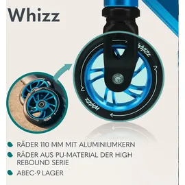 lionelo - Kinder-Scooter WHIZZ schwarz - Schwarz