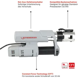 Rothenberger Pressmaschine ROMAX® AC ECO Basic Set