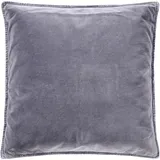 ib laursen Kissenbezug Velour 52 x 52 cm Purple Ash