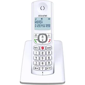 Alcatel F530 DECT-Telefon Anrufer-Identifikation Grau Weiß/Grau - Grau/Weiß