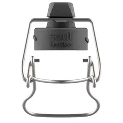 Soulbottles soulcap Verschluss grau