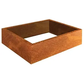 Palatino Cortenstahl-Pflanzrahmen Carlotta, ca. B120/H25/T40 cm,