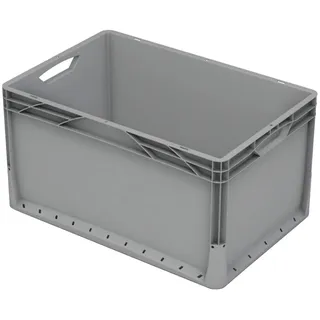 Eurobox-System Box Vollwand 60 cm x 40 cm x 32 cm Grau