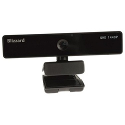 Blizzard Office Blizzard A-350Pro Webcam 2K Full HD-Webcam (2K, kein NW, USB-C und USB-A) schwarz