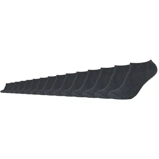 s.Oliver Sneakersocken 15er Pack Schwarz/Grau 39-42