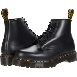 Dr. Martens bovver Boots, Black Smooth, 36 EU