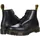 Dr. Martens bovver Boots, Black Smooth, 36 EU