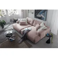 KAWOLA Big Sofa MIKA Feincord rosa