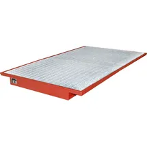 Bauer Südlohn Einhängewanne EHW 2200, lackiert, Feuerrot