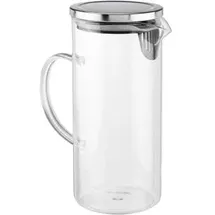 Böttcher-AG Krug 1,3l, Kühlschrankkrug mit Deckel, Glas