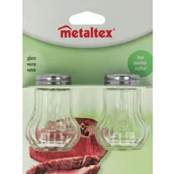 METALTEX   Salz-/Pfefferstreuer Set
