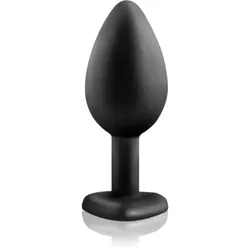Blush Temptasia Bling Medium Butt-Plug Black 8 cm