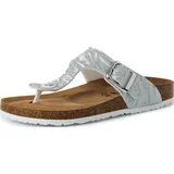 TAMARIS Pantolette Silber 38