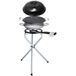 PAELLA WORLD Portables KochSet Nr. 1 komplett inkl. Grillplatte √ò 42 cm