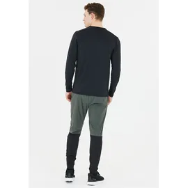 Endurance Lauftights "Jeen", Herren, Gr. XL, US-Größen, grün (grün, anthrazit), 90% Polyester, 10% Elasthan, unifarben, Hosen, in atmungsaktiver und dehnbarer Qualität
