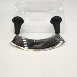 HENDI Wiegemesser 21,5 cm Schwarz/Edelstahl/Polypropylen