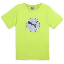 Puma Active Sports Polyester Graphic Trainingsshirt Jungen 39 lime pow 152