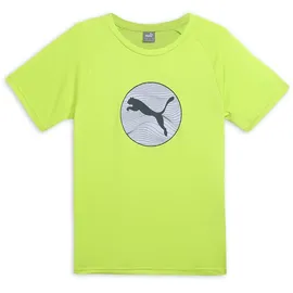 Puma Active Sports Polyester Graphic Trainingsshirt Jungen 39 lime pow 152