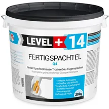 LEVEL+ Fertigspachtel Glättmasse L+14 20 kg